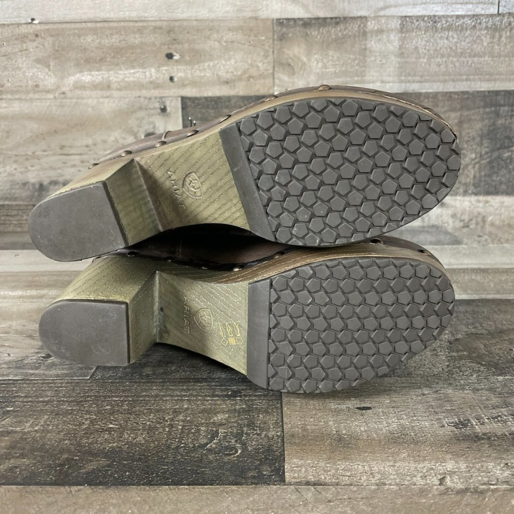 Ariat Memphis Leather Studded Western Boots - Picture 9 of 9